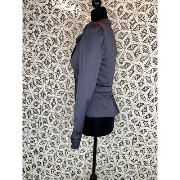 Y2K CC Couture Cotton and Polyester Grey Blazer - Picture 4 of 7